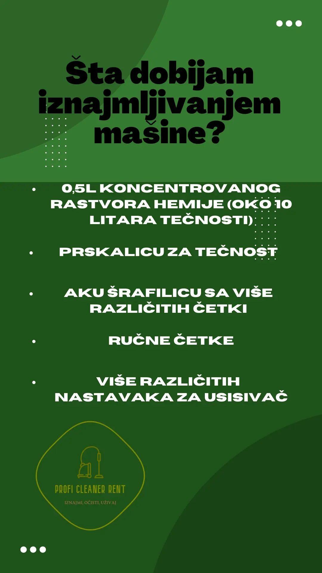 Profi Cleaner rent - 1