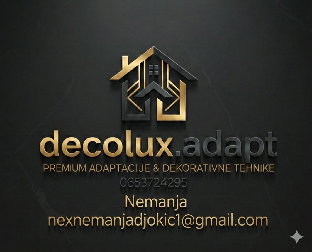 Decolux.adapt HOUS MAJSTOR