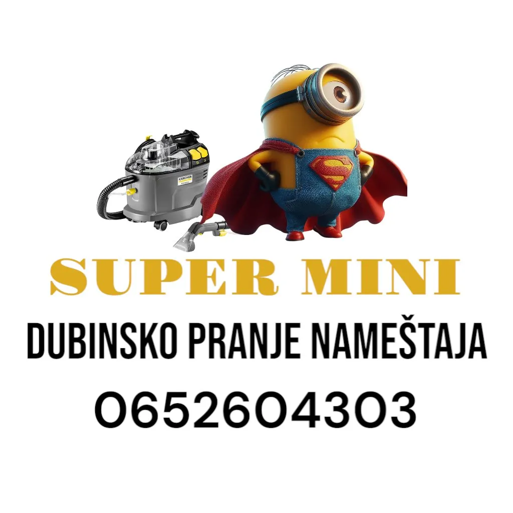 Dubinsko pranje nameštaja Super Mini Subotica