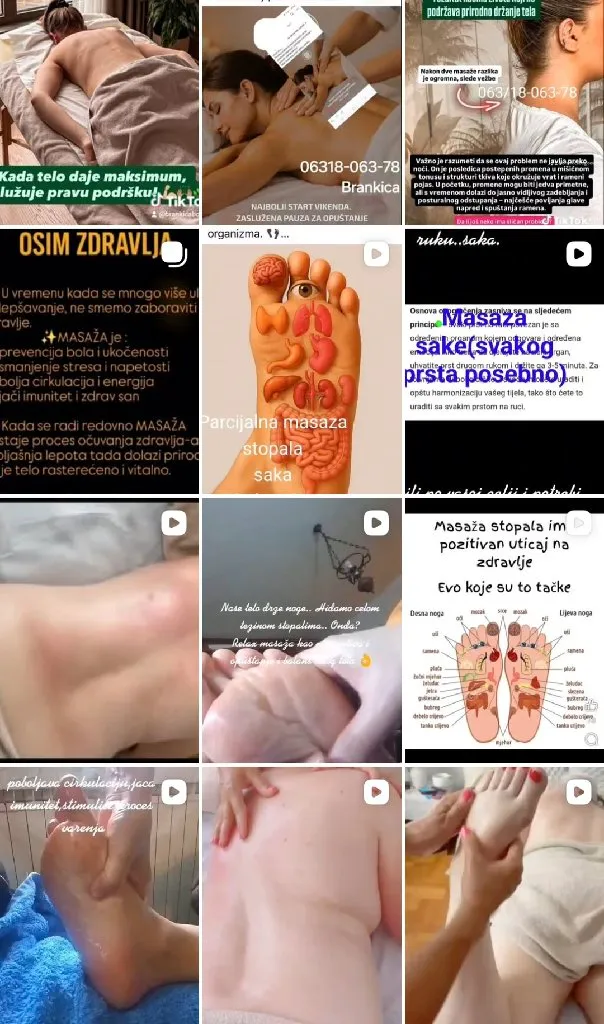 Masaže Moć Zdravlja..(moj sajt Pogledajte Radim 4g - 1