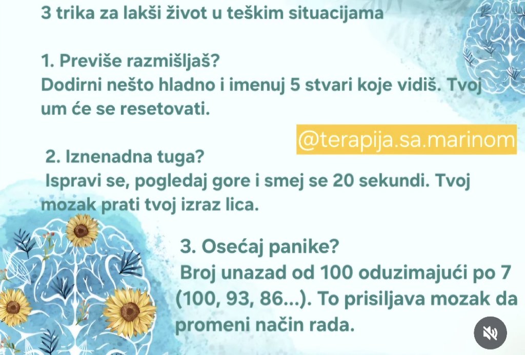 Psihoterapija, online i uživo Zr, Ns - 3