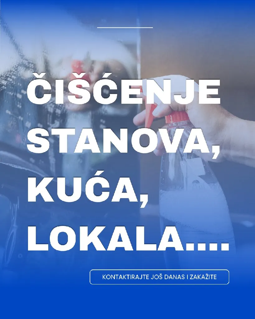 Čišćenje stanova, kuća, lokala