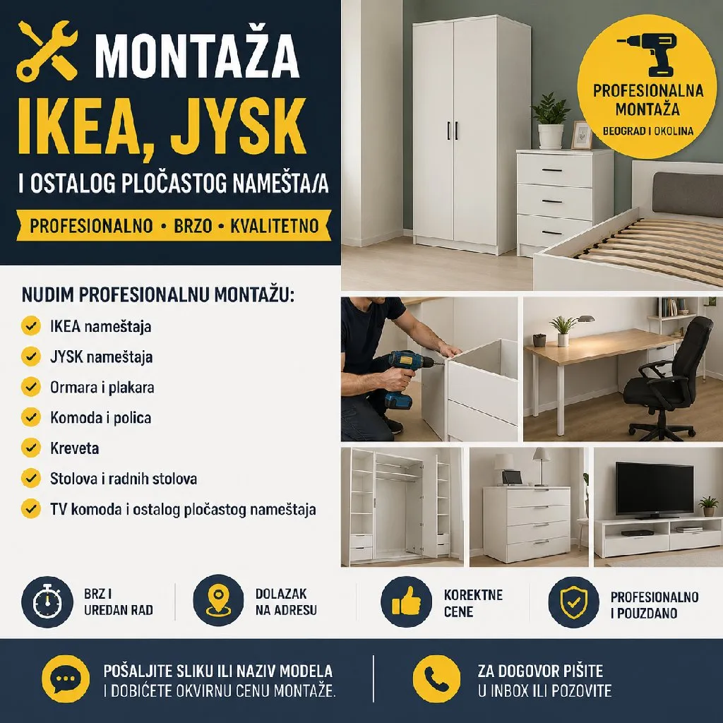 Montaža nameštaja Ivan - 1