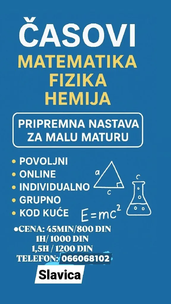 Privatni casovi - 2