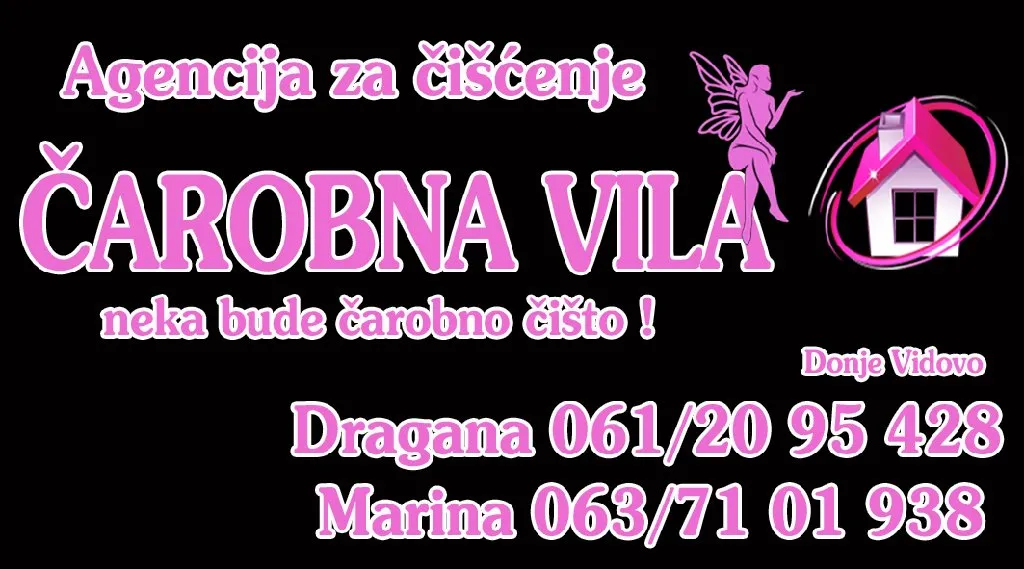 Usluzno ciscenje Čarobna Vila Dragana