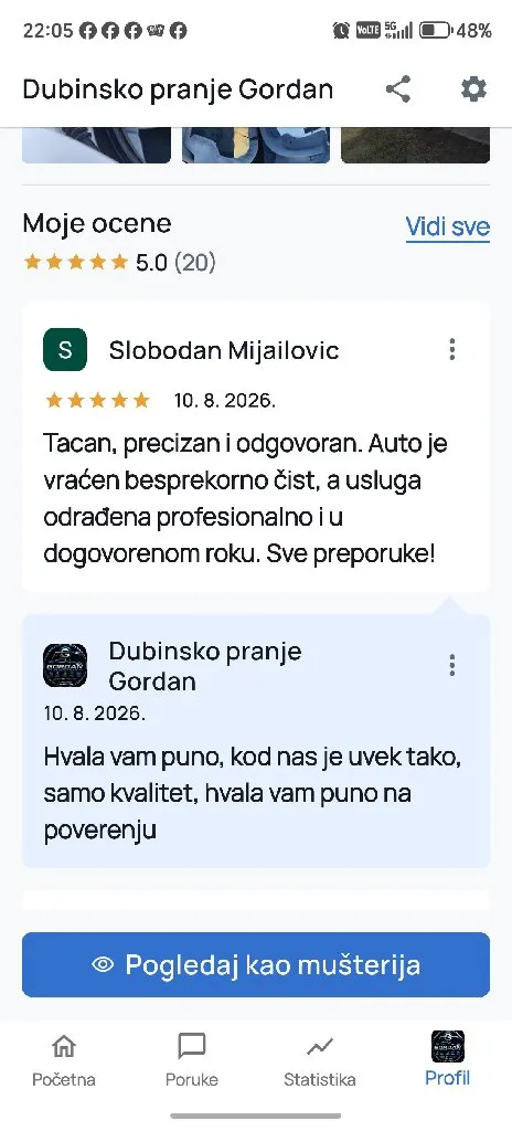 Dubinsko pranje Gordan - 1
