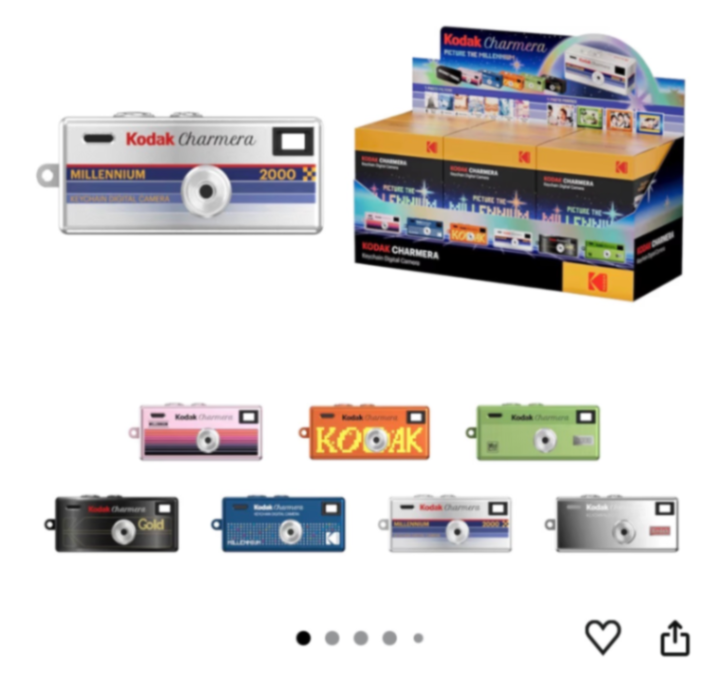 話題の「KODAK CHARMERA Millennium」が入荷!レトロな見た目が可愛いキーチェーンデジタルカメラ
