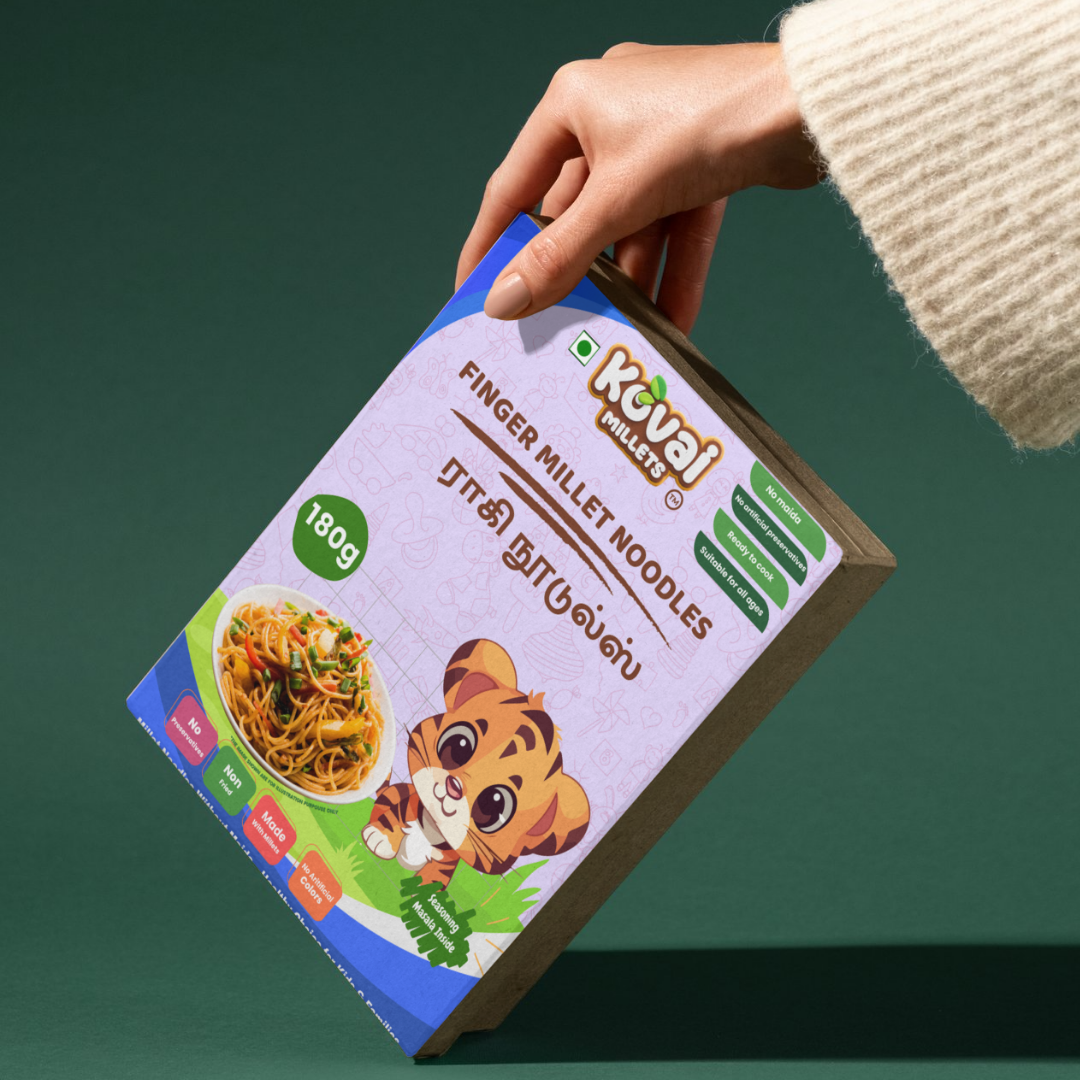 Finger Millet Noodles - ராகி நூடுல்ஸ்