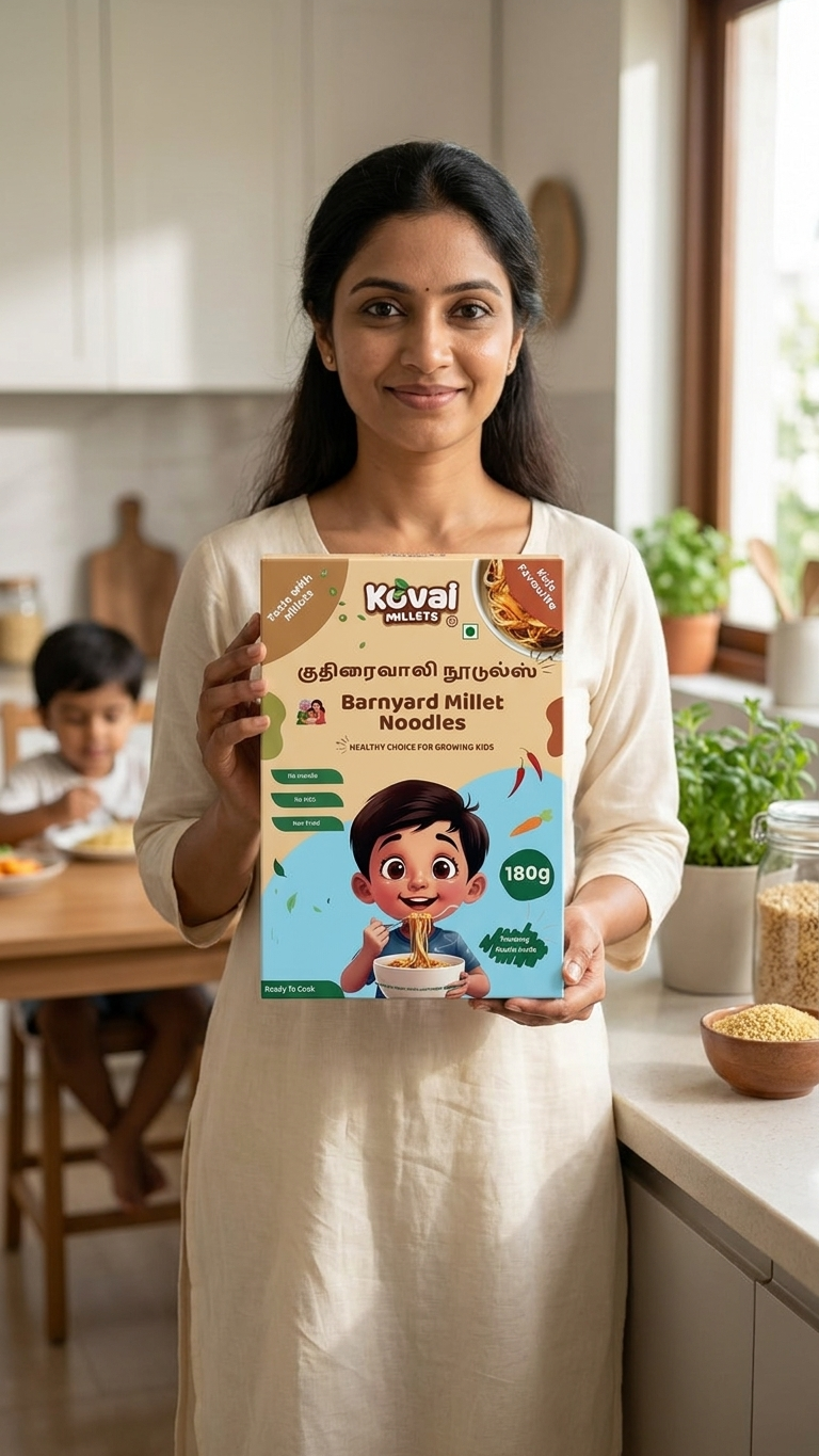 Barnyard Millet Noodles