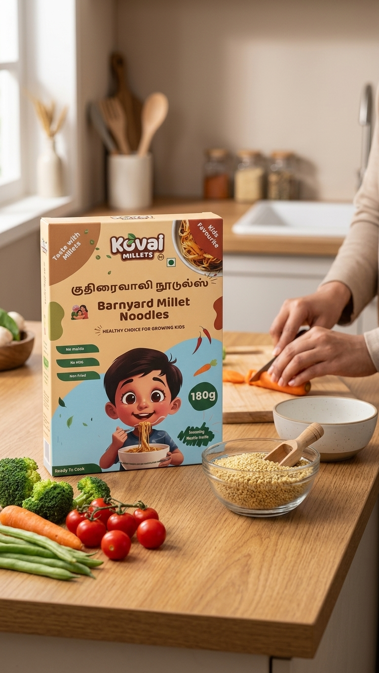 Barnyard Millet Noodles