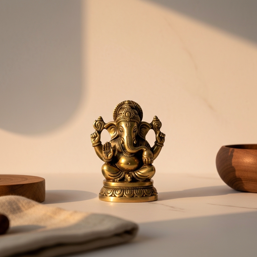 Blessing Ganesha Idol