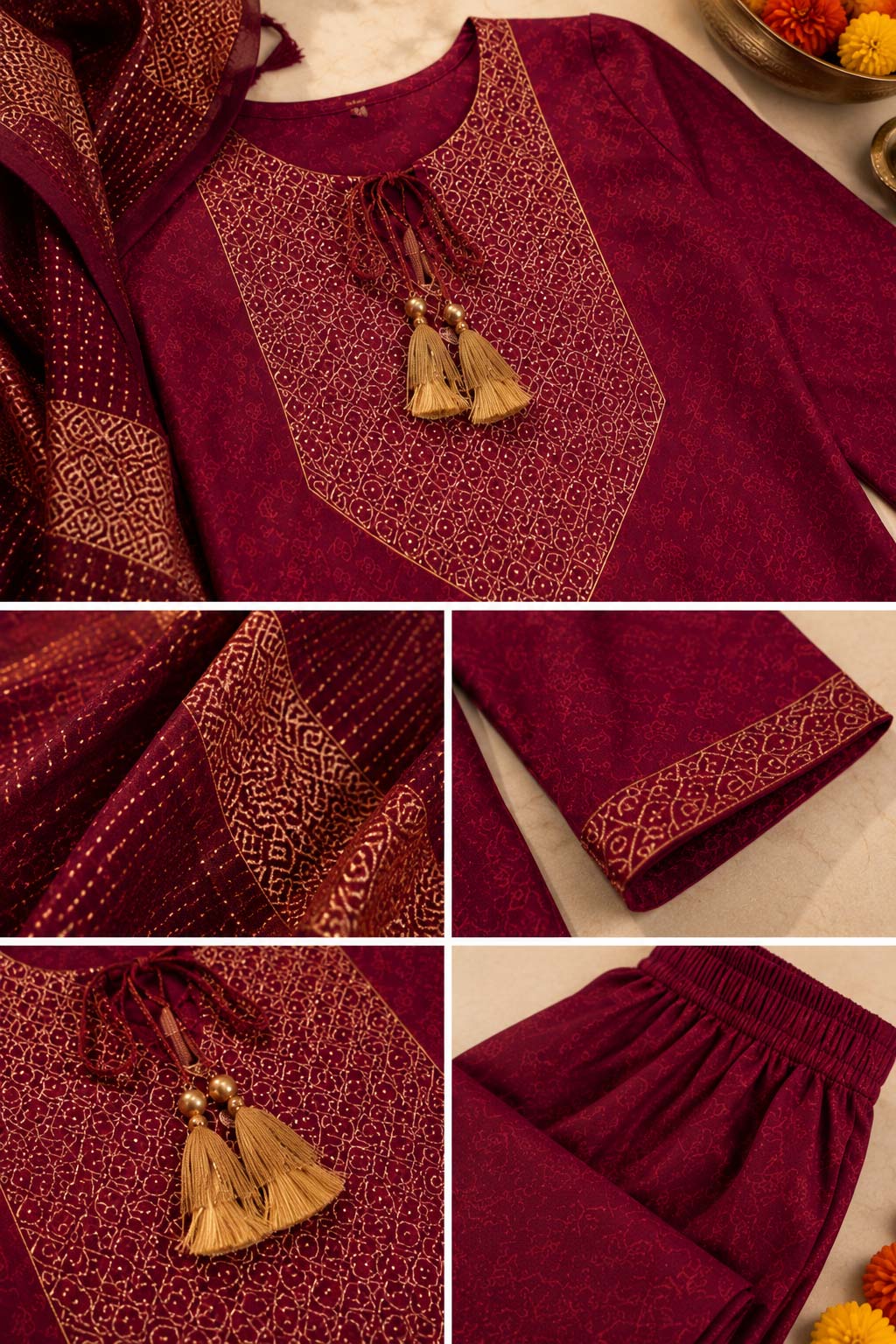 Embroidery Close-up
