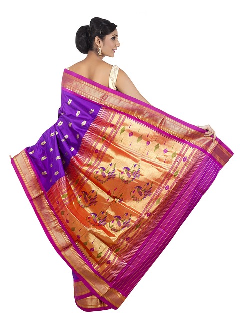 Antique Cream Saree