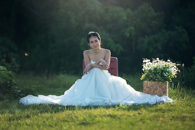 Silk Evening Gown