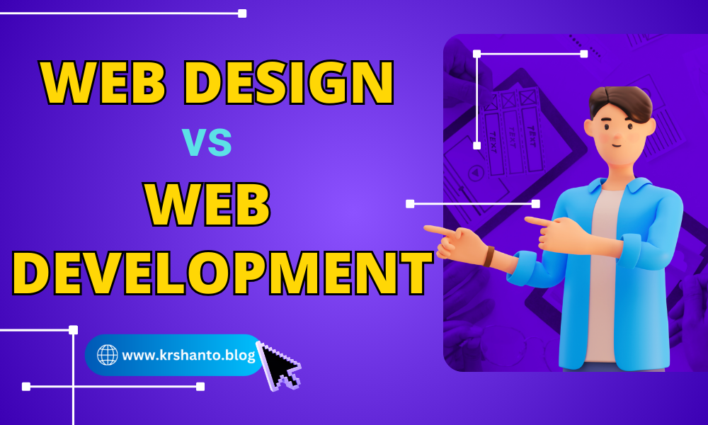 Web development vs web design