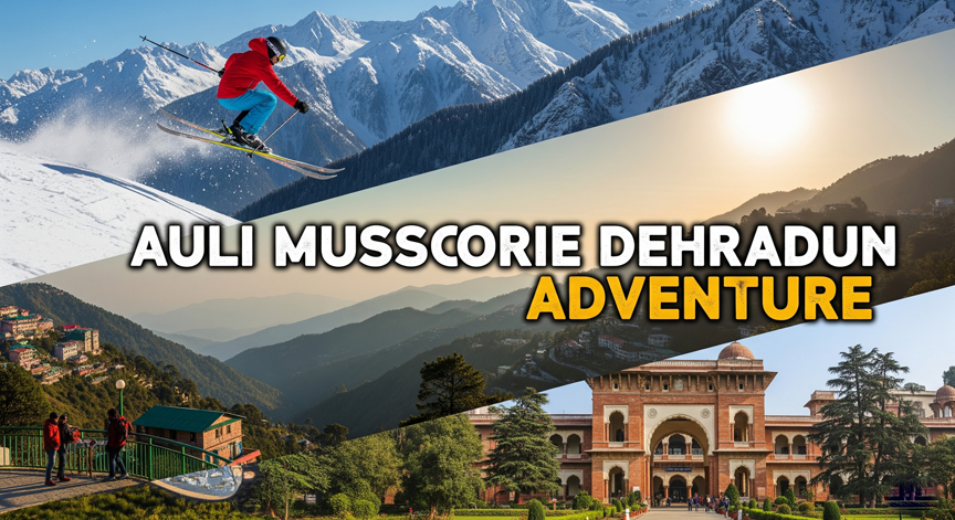 Image of Auli Mussoorie Dehradun Adventure