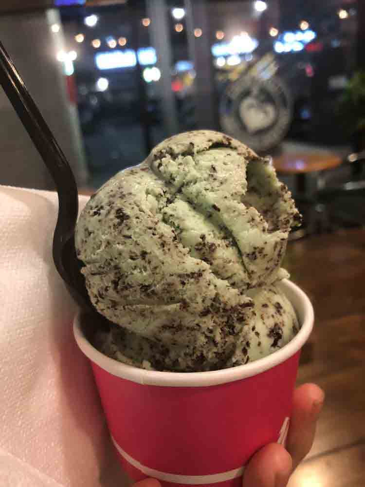 아이러브보바 민트초코칩아이스크림