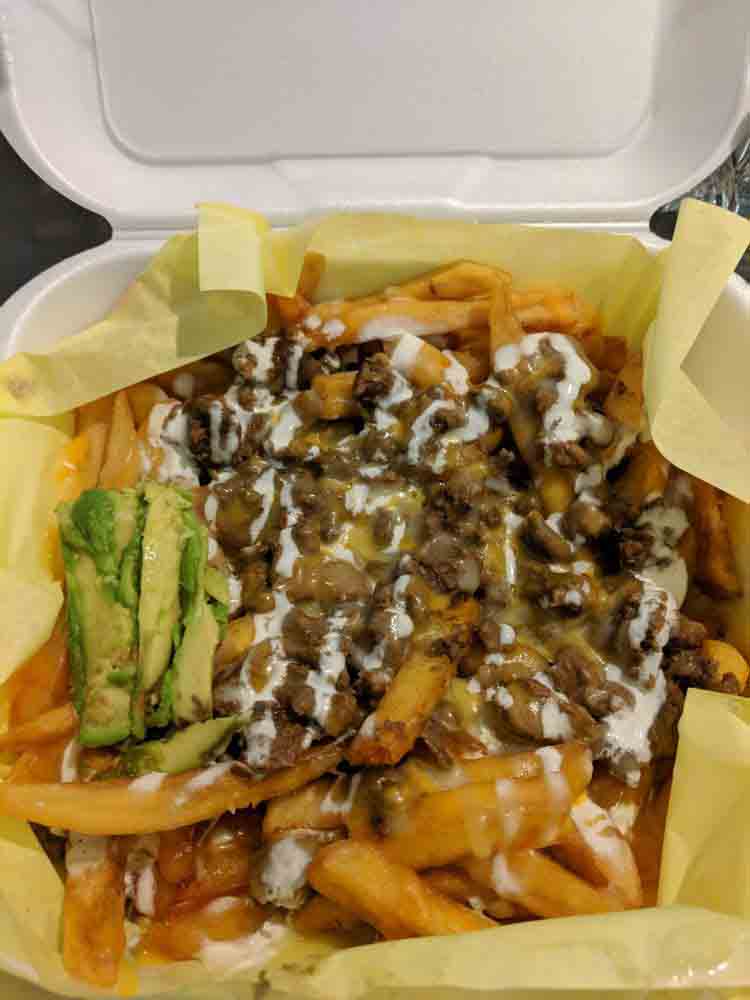 El Flamin’ Taco Asada Fries