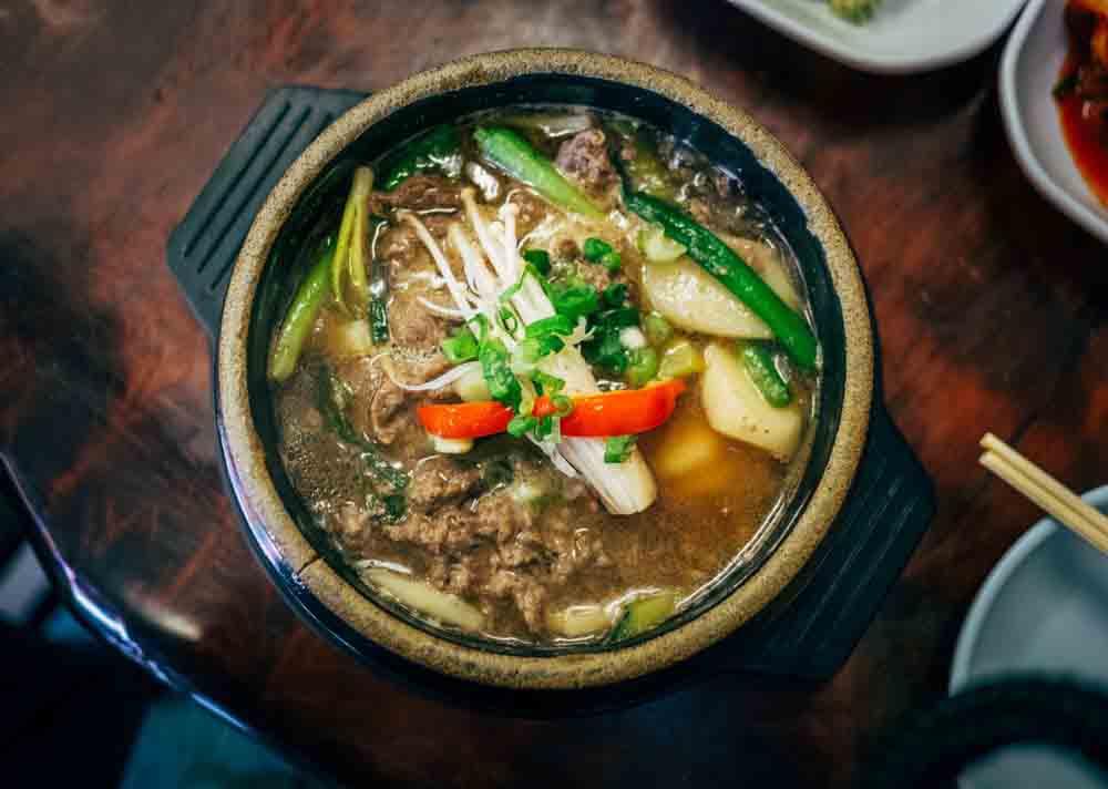 웨스턴 도마 칼국수 뚝배기불고기