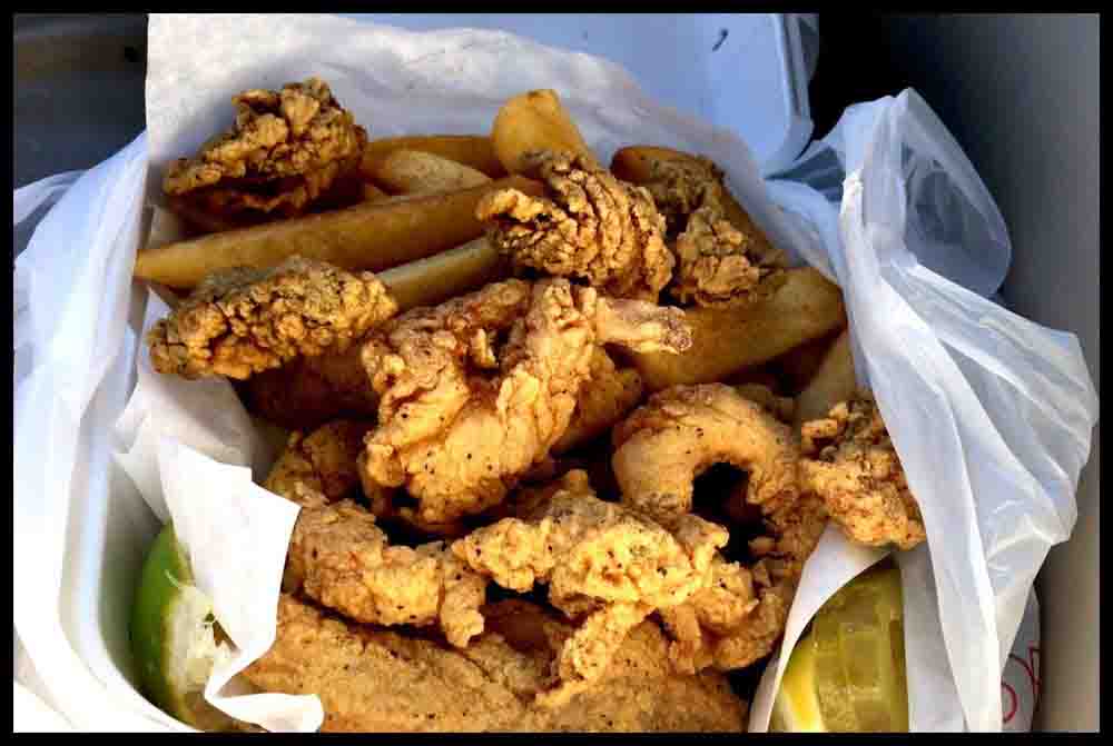 Louisiana Pico Seafood Fish & Jumbo Shrimp Combo