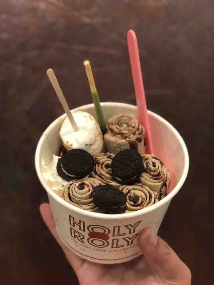 홀리롤리 아이스크림 커피오레오