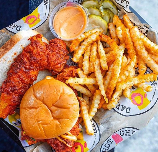 Dave's Hot Chicken Combo