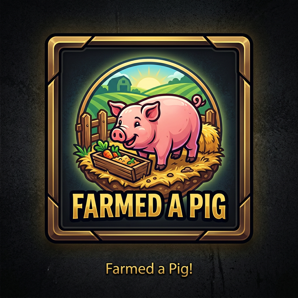 Farmed a Pig