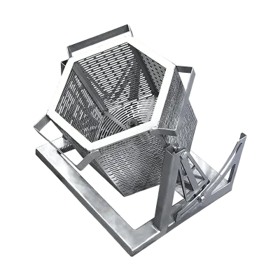 Trommel for smådeler