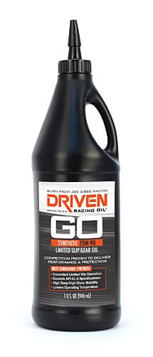 Driven Limited Slip Gear Oil - full synthetic oil for limited slip differential