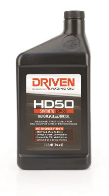 Driven HD50 - fully synthetic motorcycle oil 15W-50