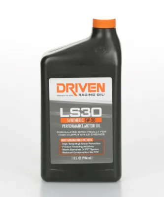 Driven LS30 5W-30 for Chevrolet LS engines
