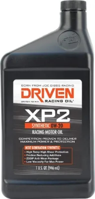 Driven XP2 - Full Synthetic Racing Oil 0W-20