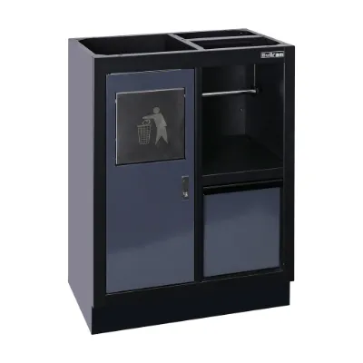 Base сabinet with trash bin and paper holder STARX