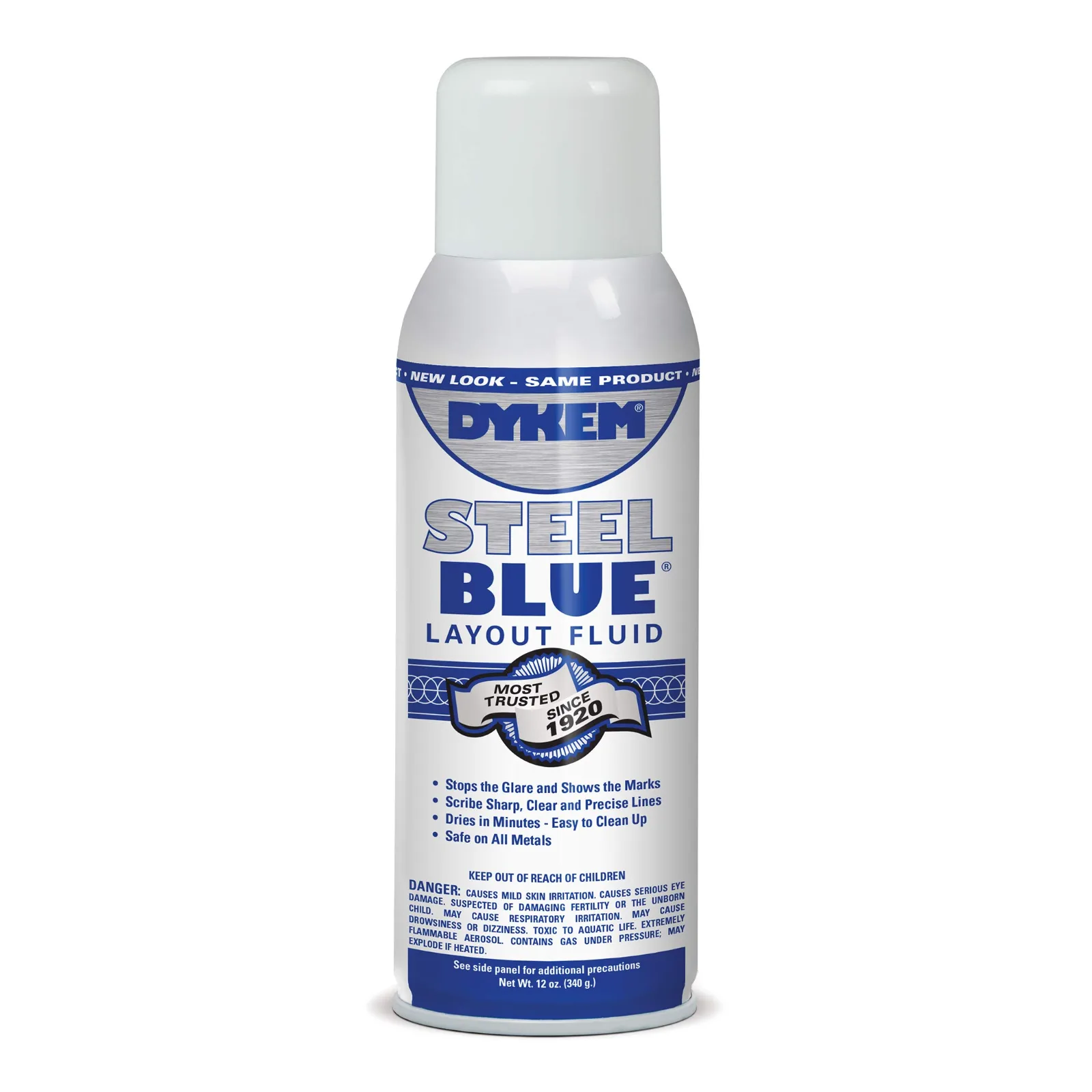 Dykem Steel Blue - Marking dye, aerosol