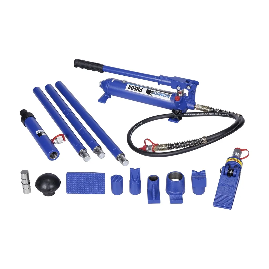 Karosserireparasjonssett 4 tonn hydraulisk