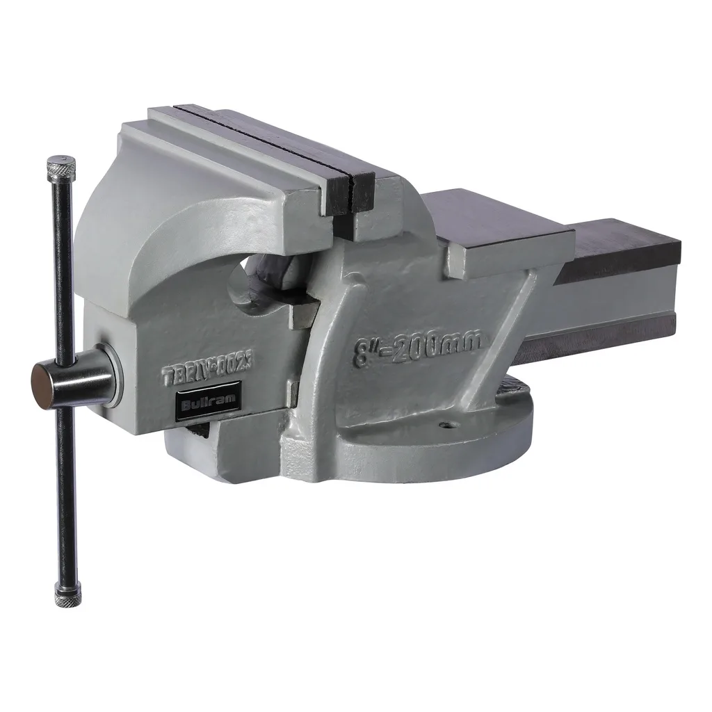 Bullram bench vise 200 mm with pipe jaws