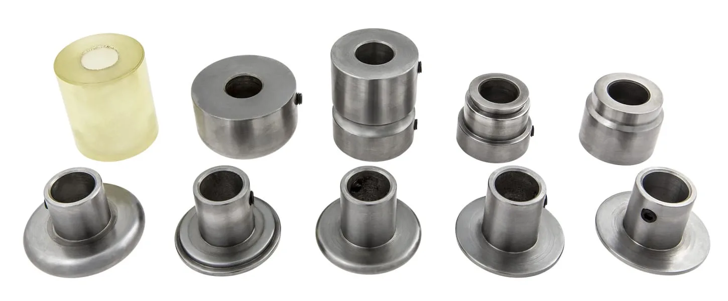 Roller set for bead roller