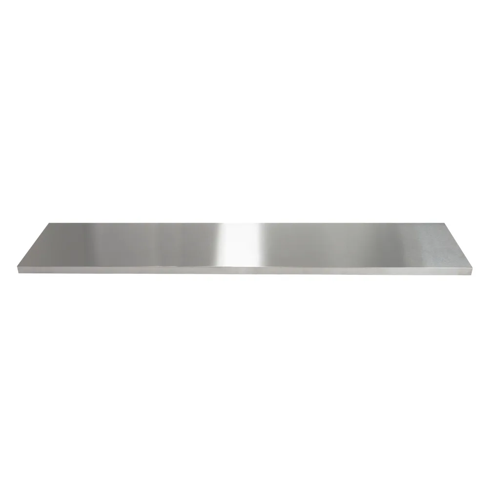 Worktop stainless steel 1361 x 463 x 38mm STARX