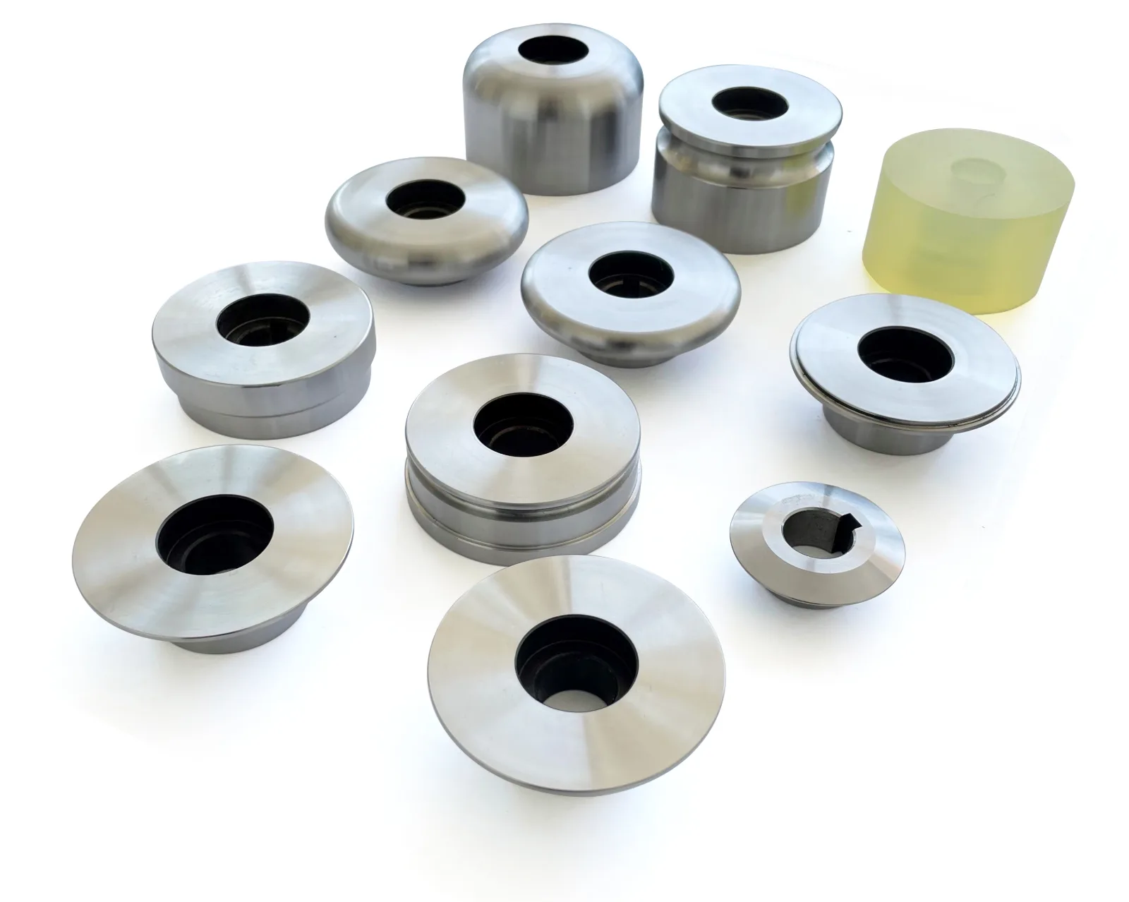 Wheel set assortment - throatless bead roller