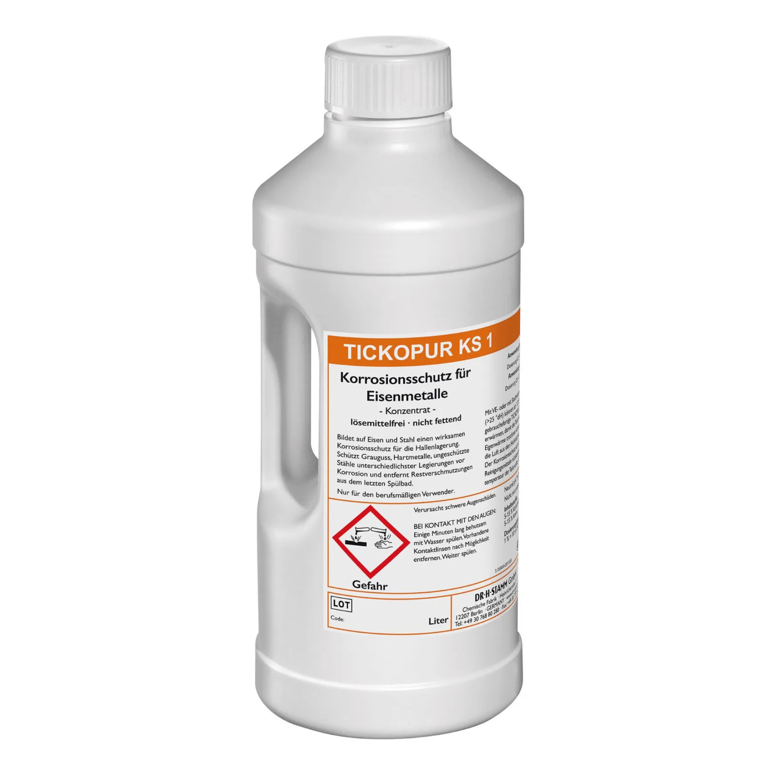 TICKOPUR KS 1 Corrosion protection for ferrous metals, concentrate