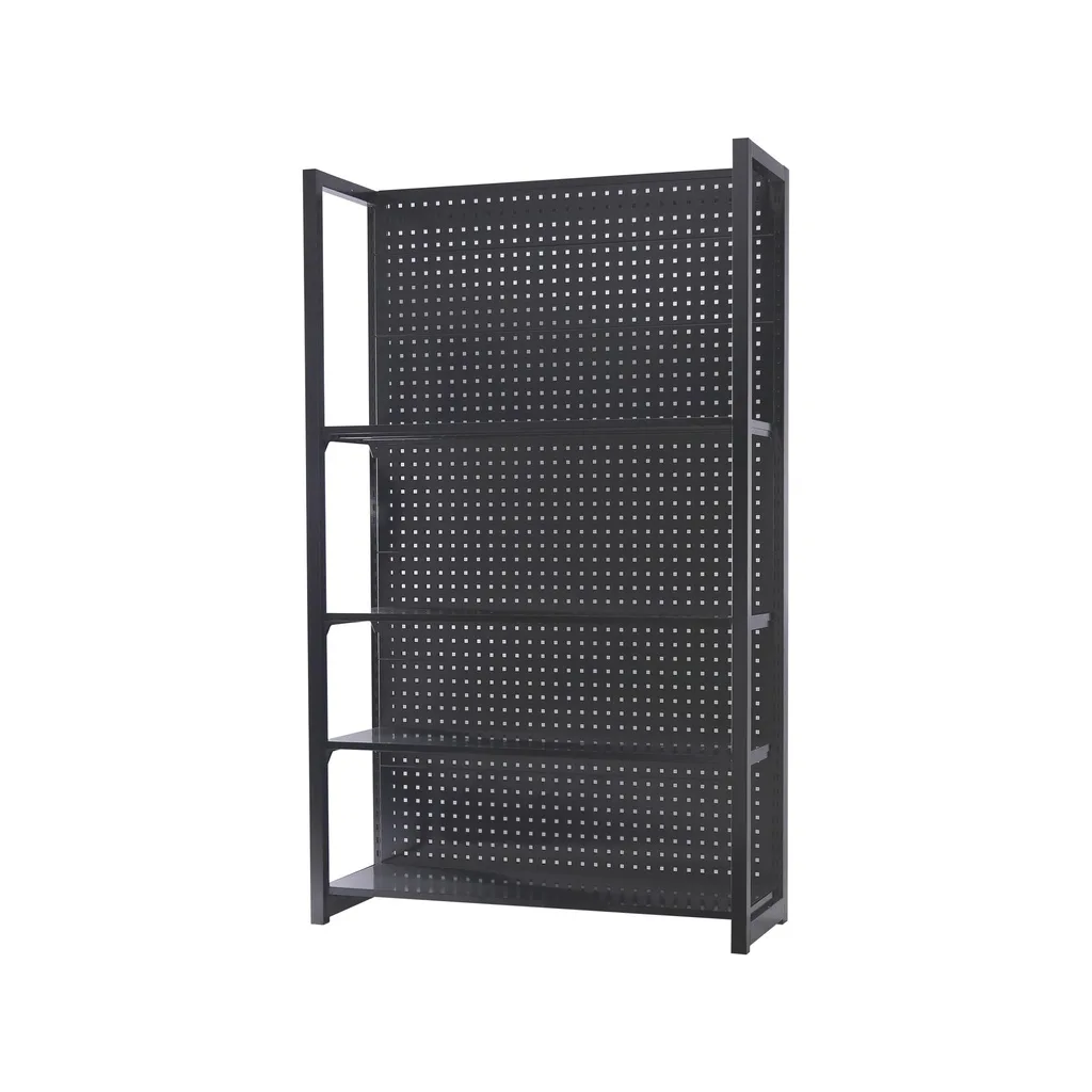 Storage rack 4 shelves wide