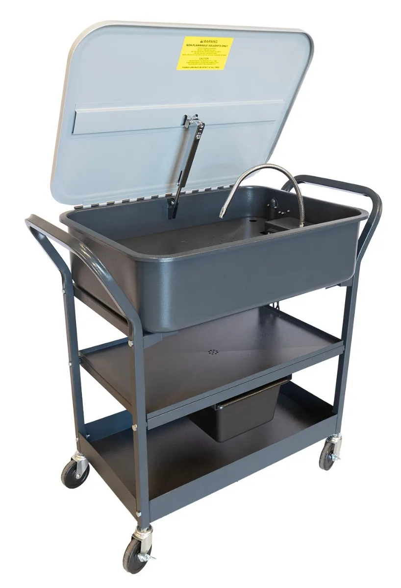 Parts Washer on Wheels