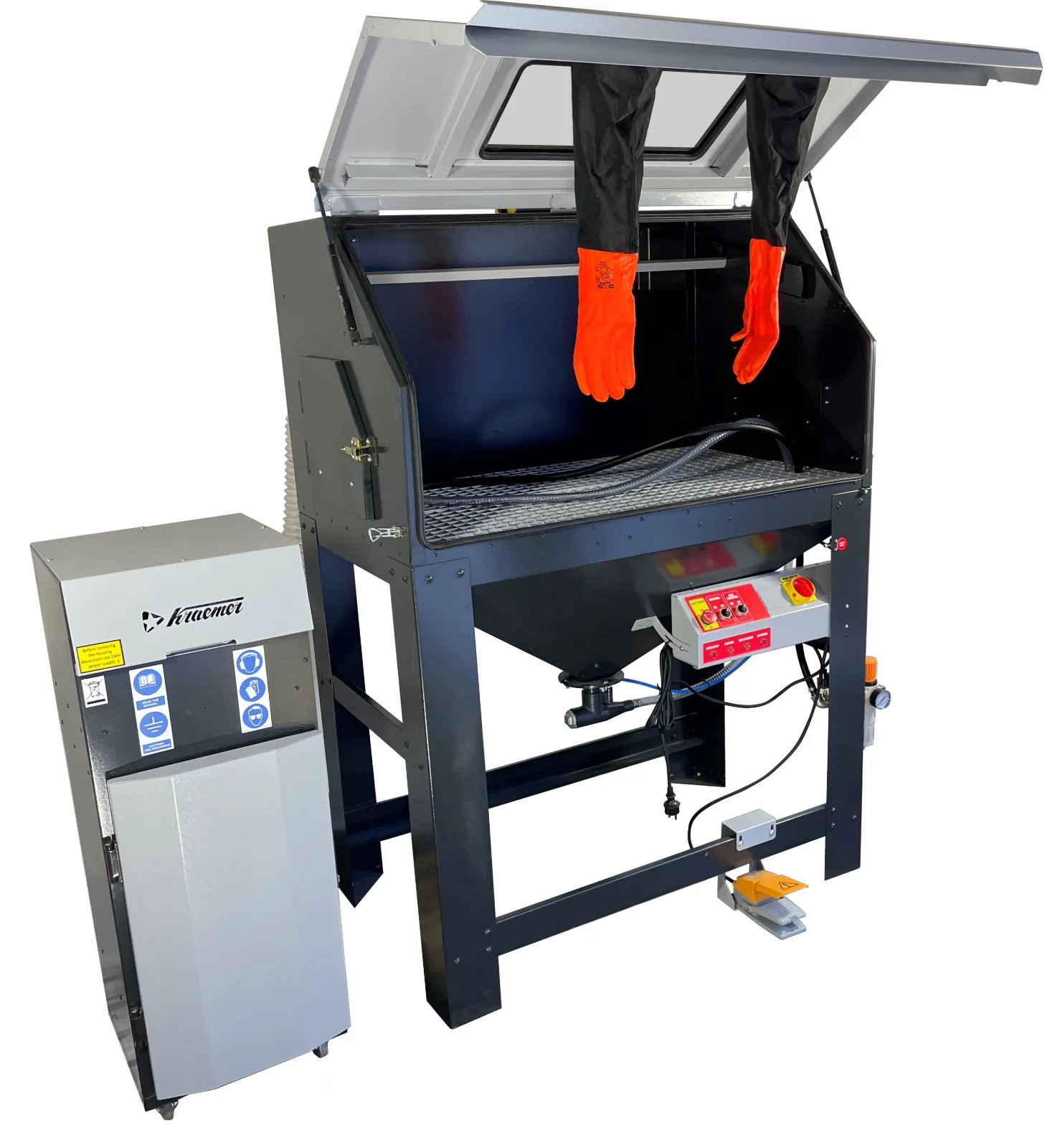 Sandblasting Cabinet, 520 l. for workshop use