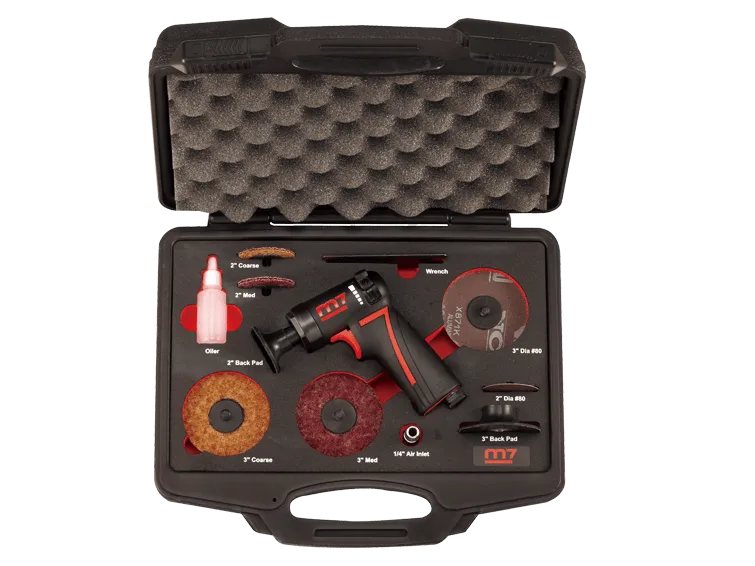 M7 air sander with/Roloc mount
