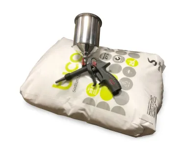 Pro M7 soda blaster - with 25 kg soda