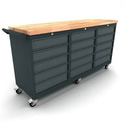 Workbench mobile 3x 5 drawers cabinet EXPERT