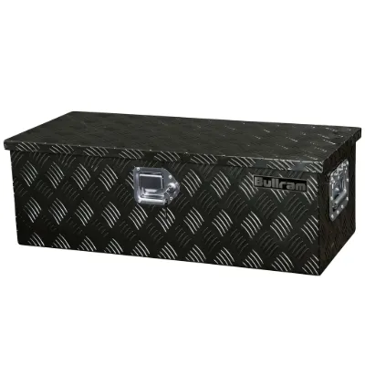 Bullram jobsite box checkerplate medium black coat