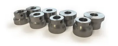 Beading wheels for rounding plate edges