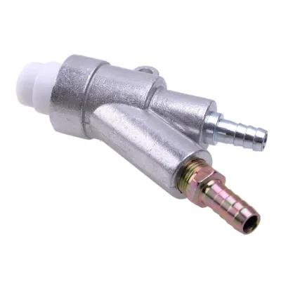 Pistol for water polishing, w/carbide nozzle.