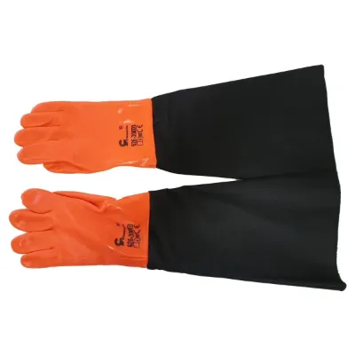 Gloves for Kraemer sandblasting cabinet, reinforced model D160